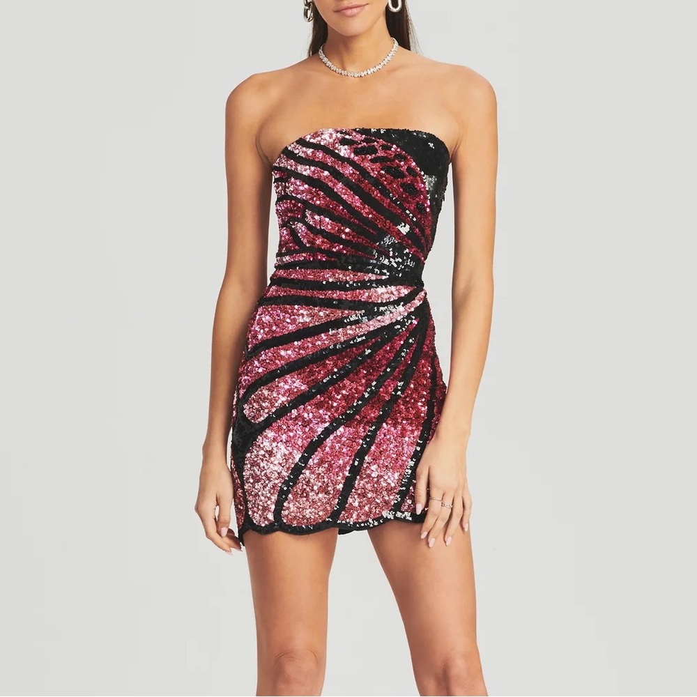 NWT Retrofete Arabelle Sequin Dress / Butterfly